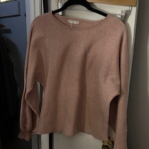 Blush Pink Sweater Top